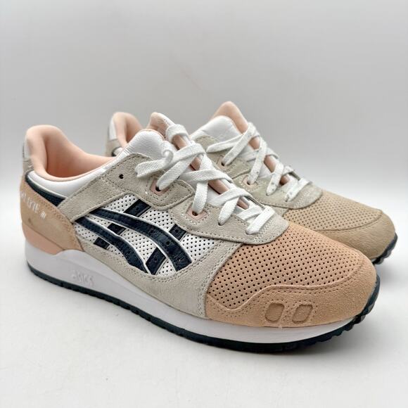 ASICS Mens Gel-Lyte lll OG Sneakers US 10 EU 44 Pink Blue Suede Athletic GUC main image 9